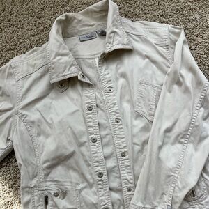 White utility jacket